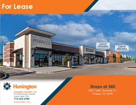 Shops at 380 - Storefront Property