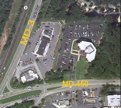 1641 Crain Hwy, Crofton, MD - aerial  map view