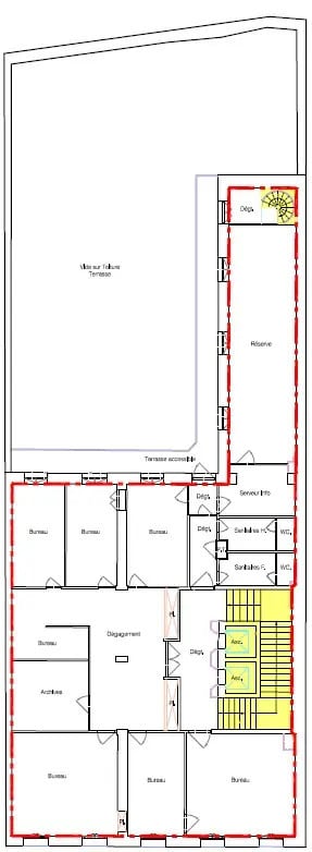 Office in Marseille for lease Floor Plan- Image 1 of 1