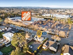 4340 SW 110th Ave, Beaverton, OR - AERIAL  map view