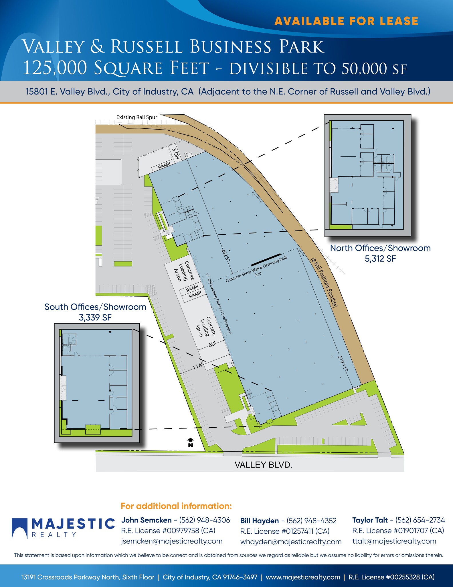 15801-15811 E Valley Blvd, City Of Industry, CA for lease Site Plan- Image 1 of 1