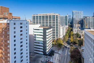 730 Peachtree St NE, Atlanta, GA - aerial  map view