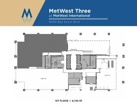 4010 W Boy Scout Blvd, Tampa, FL for lease Floor Plan- Image 2 of 2
