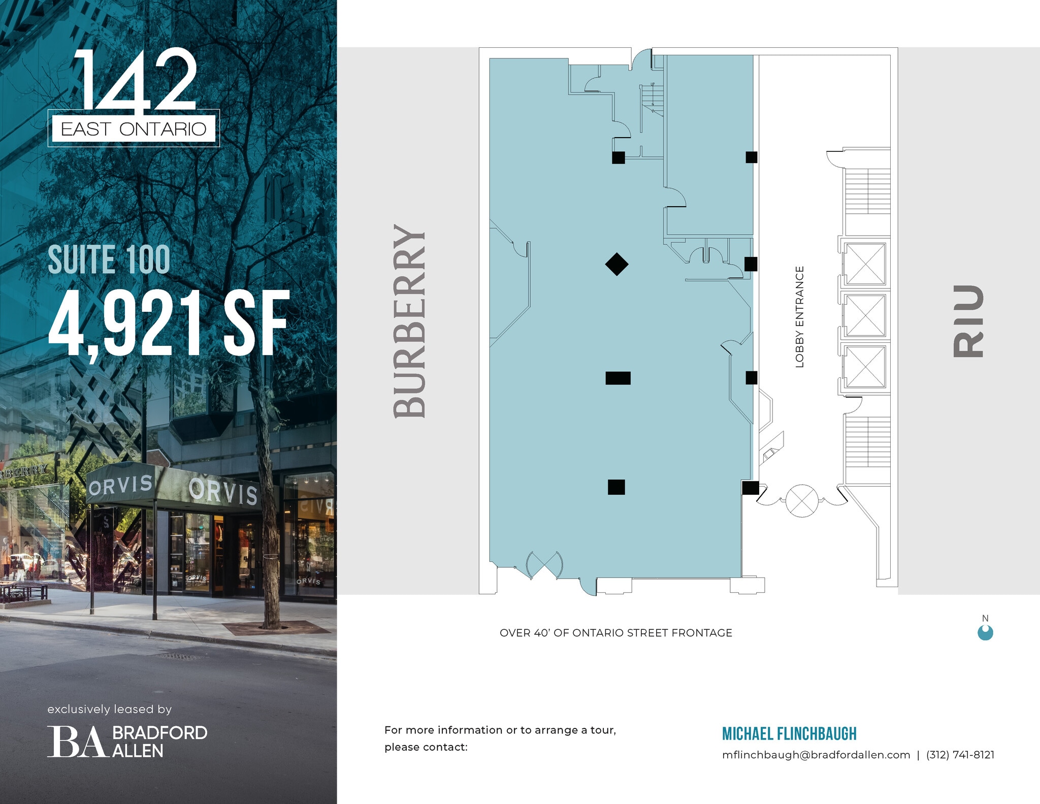 142 E Ontario St, Chicago, IL for lease Floor Plan- Image 1 of 1