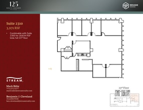 125 S Wacker Dr, Chicago, IL for lease Floor Plan- Image 1 of 1