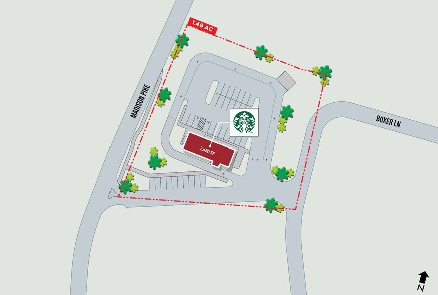 2014 Centennial Blvd, Independence, KY for sale - Site Plan - Image 3 of 7