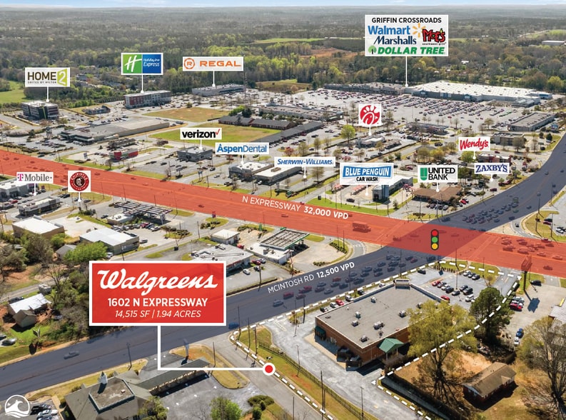 1602 N Expressway, Griffin, GA for sale - Building Photo - Image 3 of 5