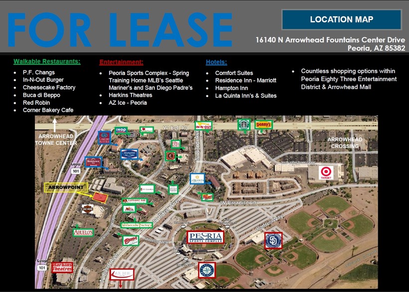 16140 N Arrowhead Fountains Ctr Dr, Peoria, AZ for lease - Building Photo - Image 3 of 7