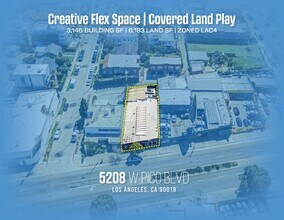 5208 W Pico Blvd, Los Angeles, CA - AERIAL  map view - Image1