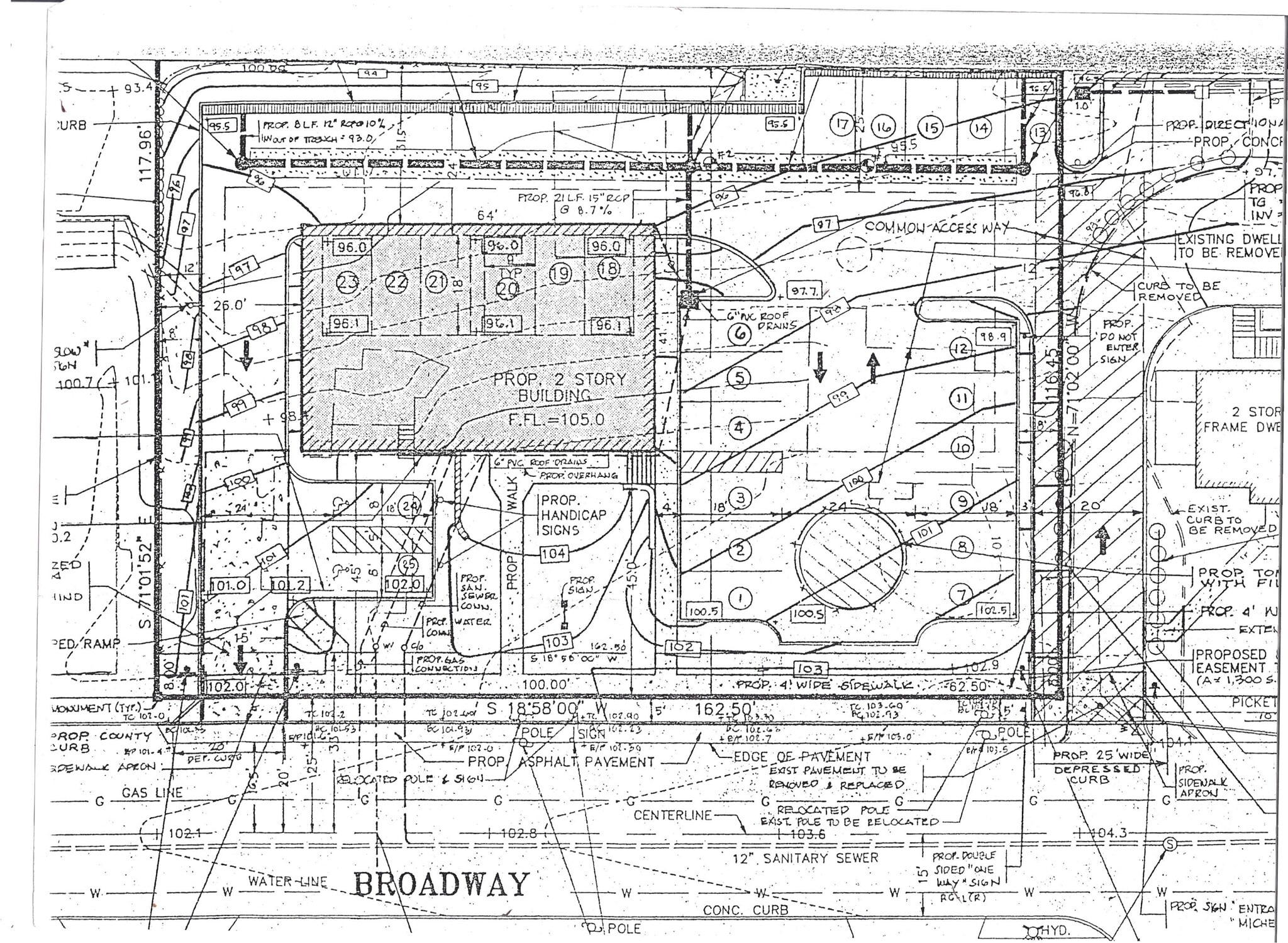 123 Broadway, Woodcliff Lake, NJ for lease Site Plan- Image 1 of 2
