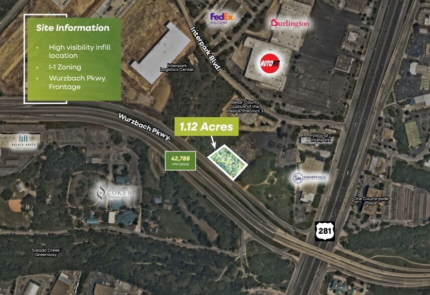 Interpark Blvd, San Antonio, TX 78216 Interpark Land Tracts