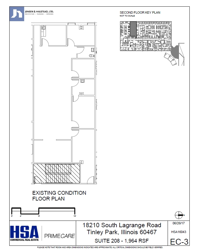 18210 La Grange Rd, Tinley Park, IL for lease Floor Plan- Image 1 of 1