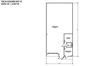 700 N Golden Key St, Gilbert, AZ for lease Floor Plan- Image 1 of 1