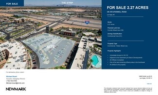 More details for RUSSELL ROAD Rd, Las Vegas, NV - Land for Sale