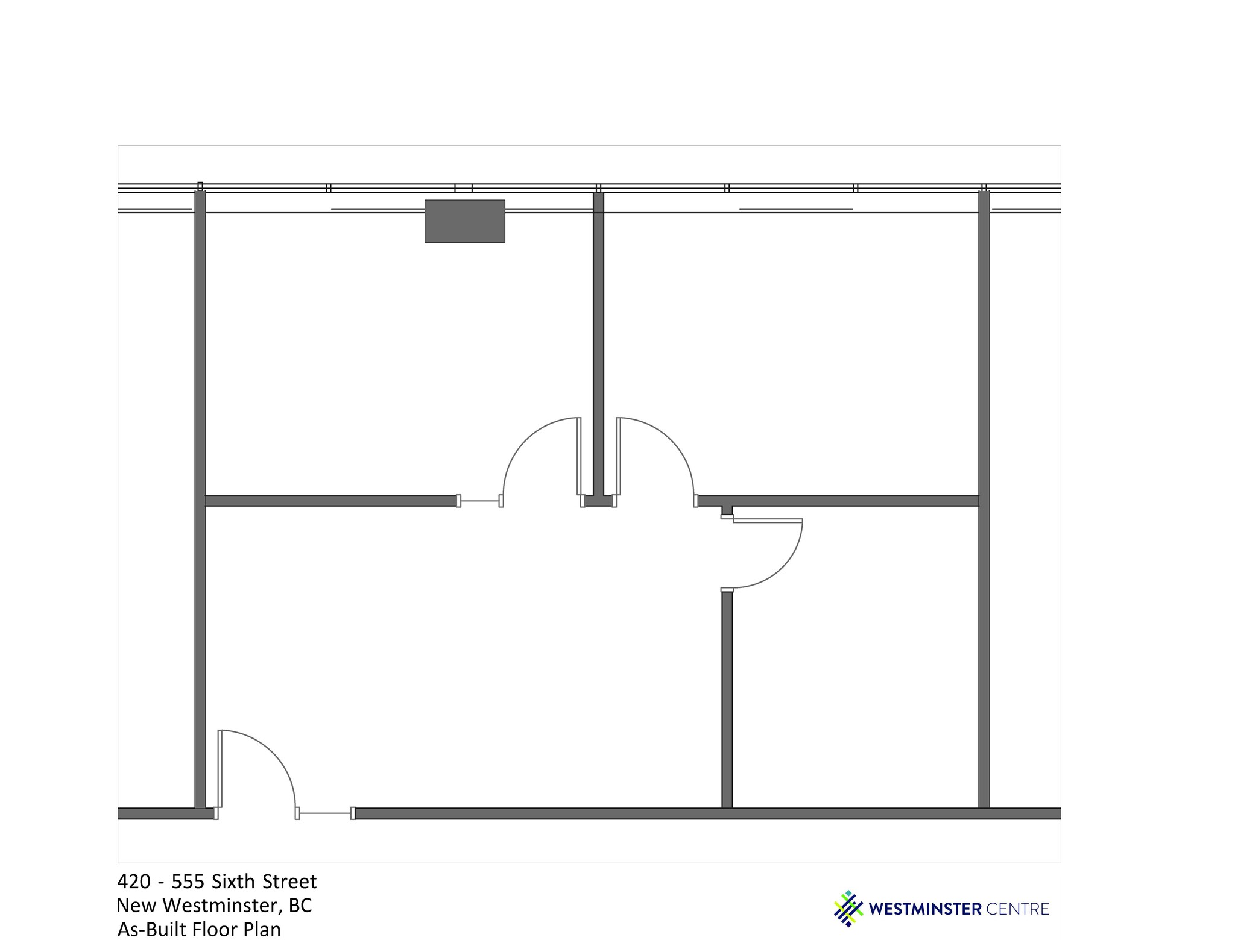 555 Sixth St, New Westminster, BC for lease Floor Plan- Image 1 of 1