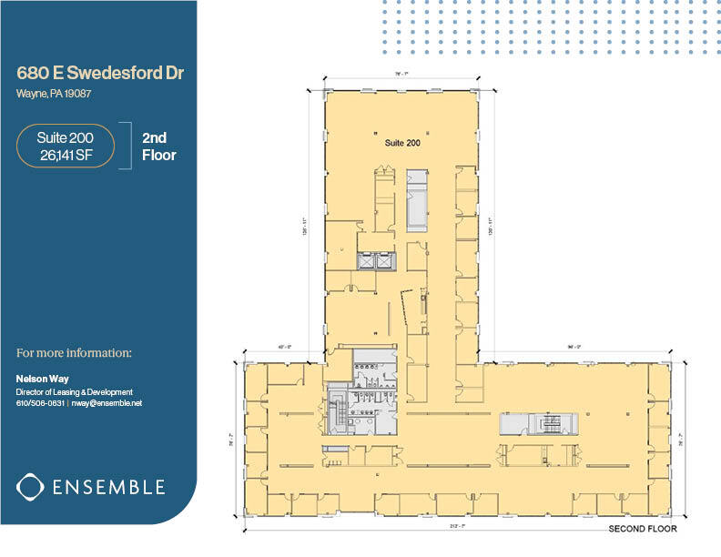 680 E Swedesford Rd, Wayne, PA for lease Floor Plan- Image 1 of 1