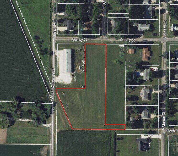 505 Quincy Rd, Carthage, IL for sale Aerial- Image 1 of 2