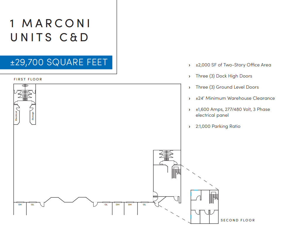 15041 Bake Pky, Irvine, CA for lease Floor Plan- Image 1 of 1