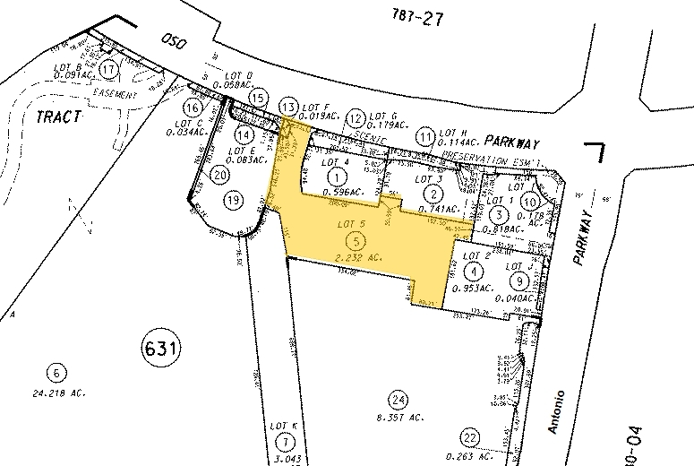 28562 Oso Pky, Rancho Santa Margarita, CA for lease - Plat Map - Image 2 of 10