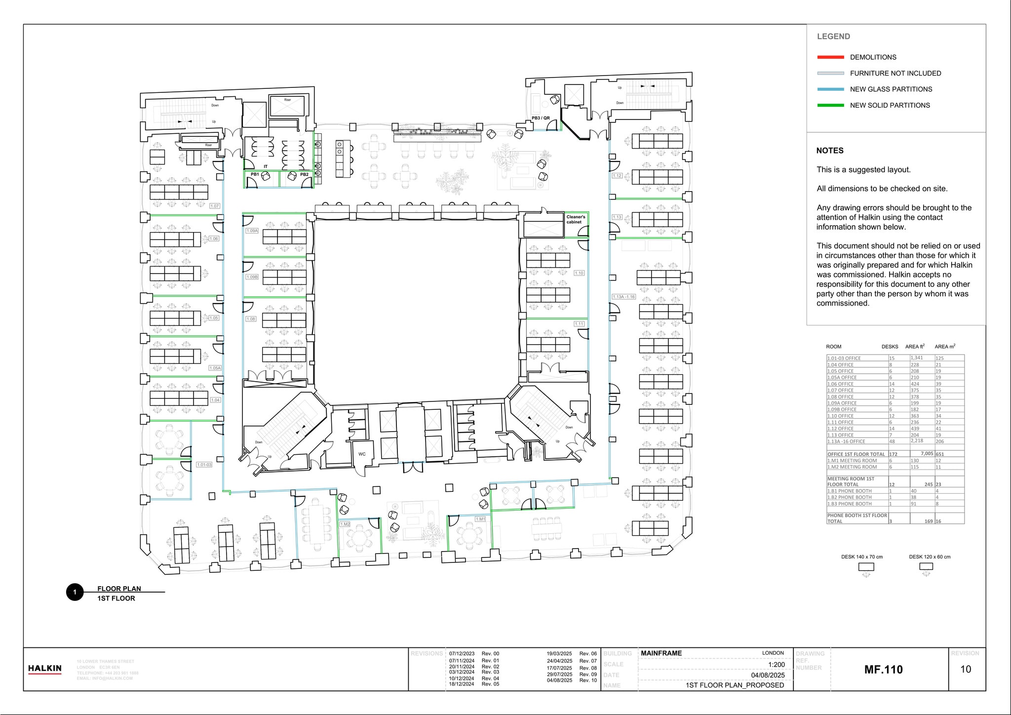 24 Eversholt St, London for lease Floor Plan- Image 1 of 1