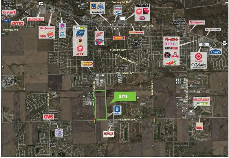 New Lenox Zoning Map Nec Cedar And Laraway Rd @ W Laraway Rd, New Lenox, Il 60451 - Nec Of Cedar  And Laraway Roads | Loopnet