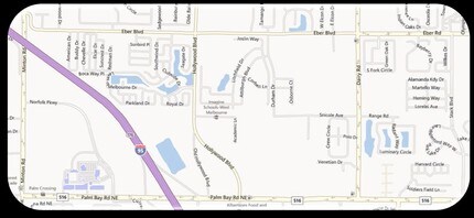 3951 Dairy Rd, Melbourne, FL - AERIAL  map view