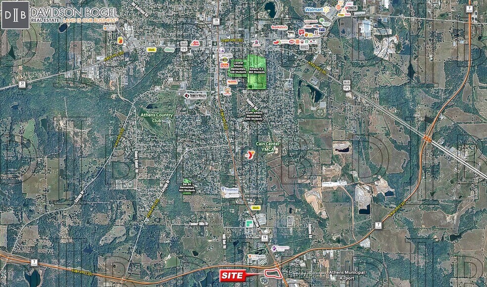 LOOP 7 & S. PALESTINE ST., Athens, TX for sale - Primary Photo - Image 1 of 1