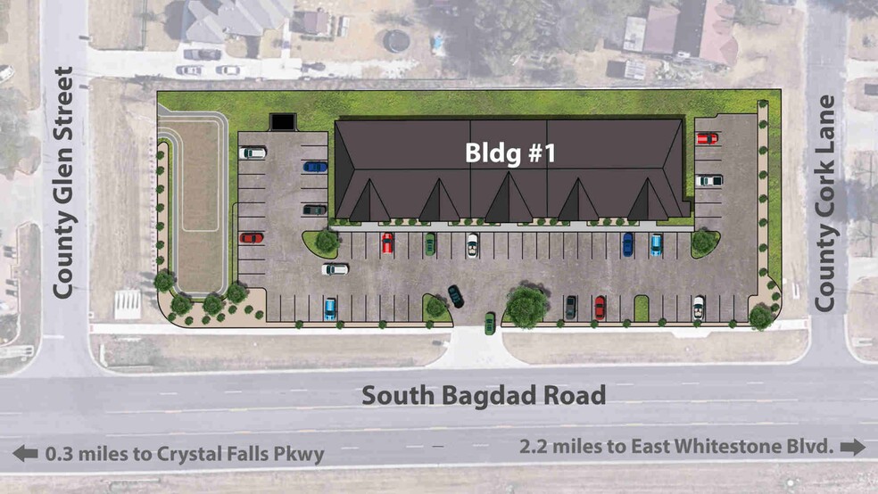 2006 S Bagdad Rd, Leander, TX for lease - Site Plan - Image 1 of 4