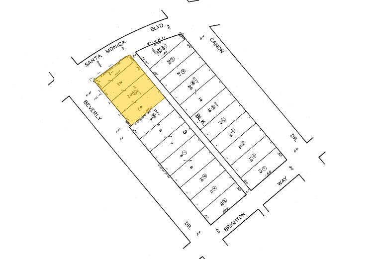 9440 Santa Monica Blvd, Beverly Hills, CA for lease - Plat Map - Image 2 of 32