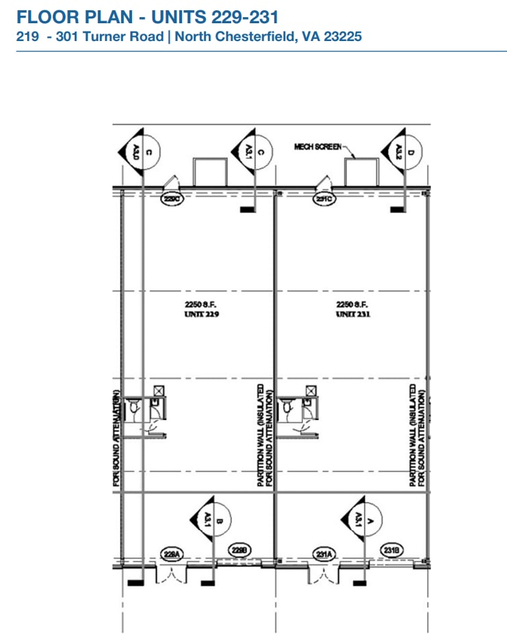 219 Turner Rd, North Chesterfield, VA for lease Floor Plan- Image 1 of 1