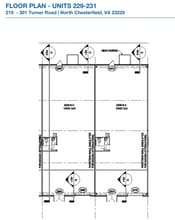 219 Turner Rd, North Chesterfield, VA for lease Floor Plan- Image 1 of 1
