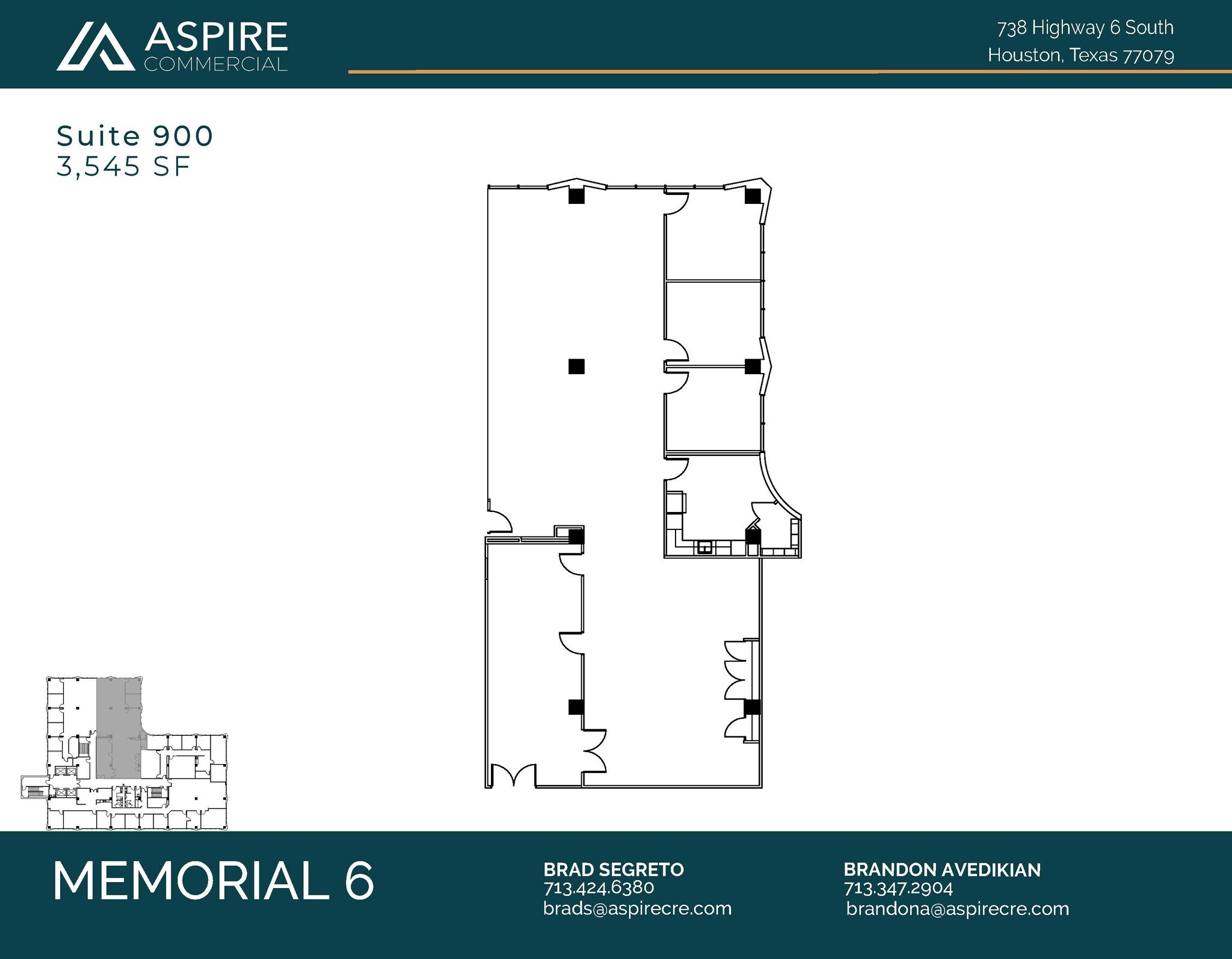 738 Highway 6 S, Houston, TX for lease Floor Plan- Image 1 of 1