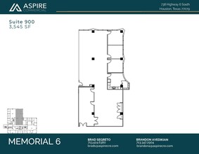 738 Highway 6 S, Houston, TX for lease Floor Plan- Image 1 of 1