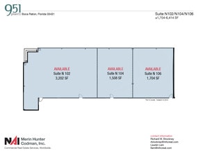 951 Yamato Rd, Boca Raton, FL for lease Floor Plan- Image 2 of 3