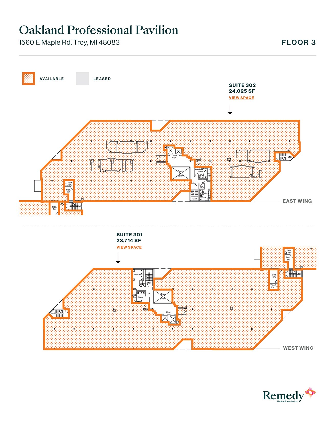 1560 E Maple Rd, Troy, MI for lease Floor Plan- Image 1 of 1