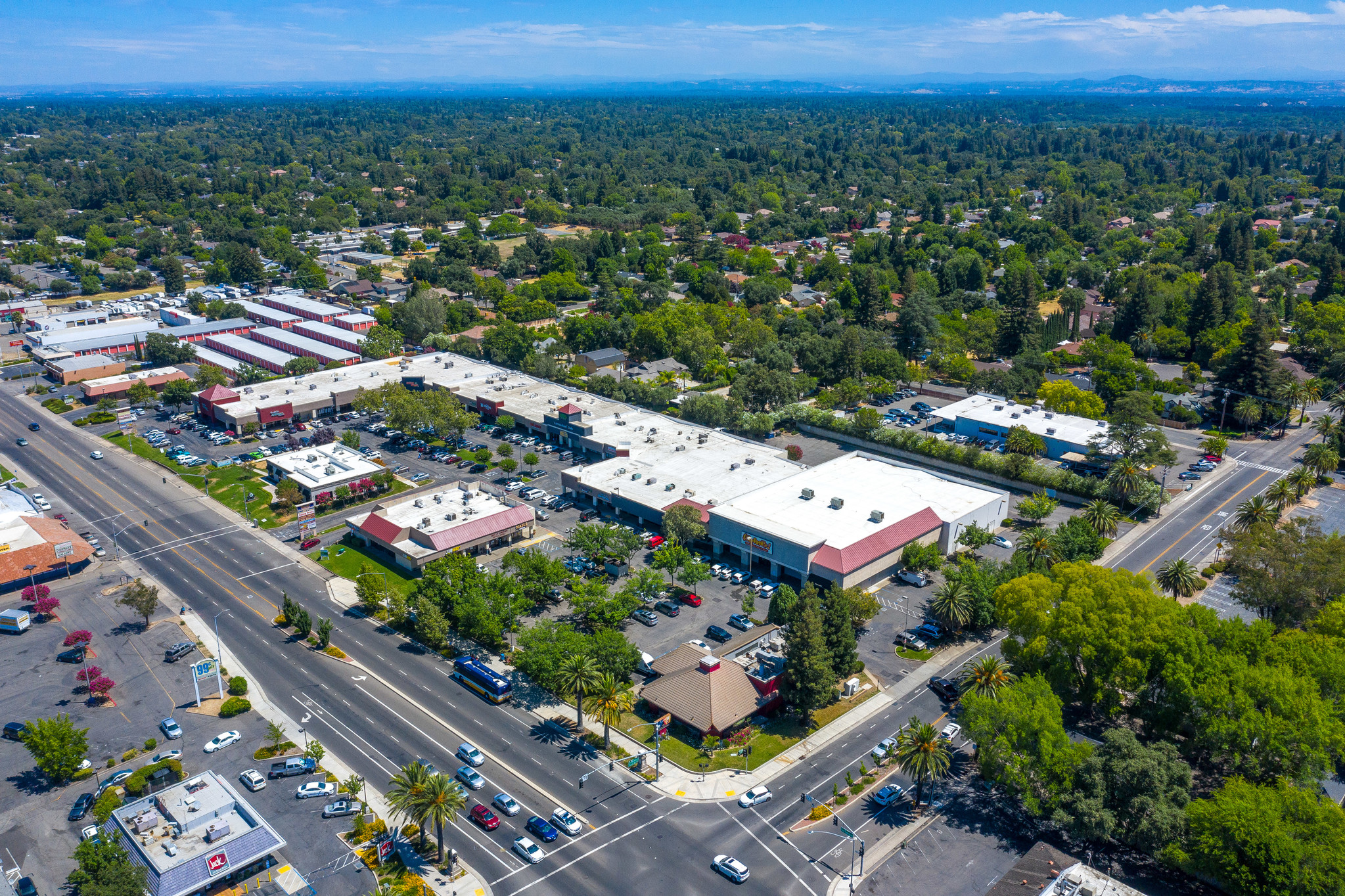 6400-6480 Fair Oaks Blvd, Carmichael, CA for sale Aerial- Image 1 of 1