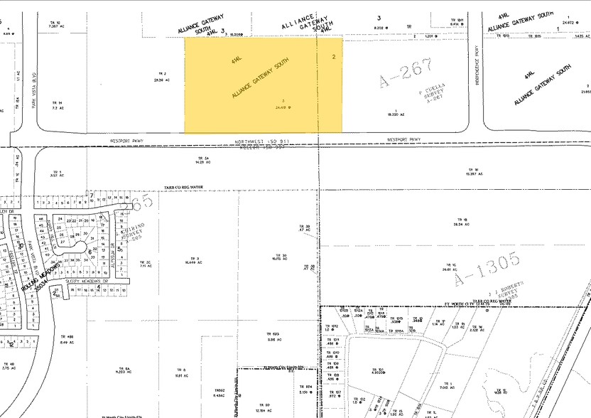 4801 Westport Pky, Fort Worth, TX for sale - Plat Map - Image 1 of 1