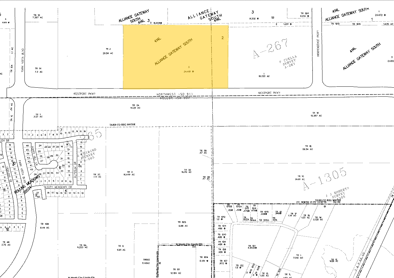 4801 Westport Pky, Fort Worth, TX for sale Plat Map- Image 1 of 1