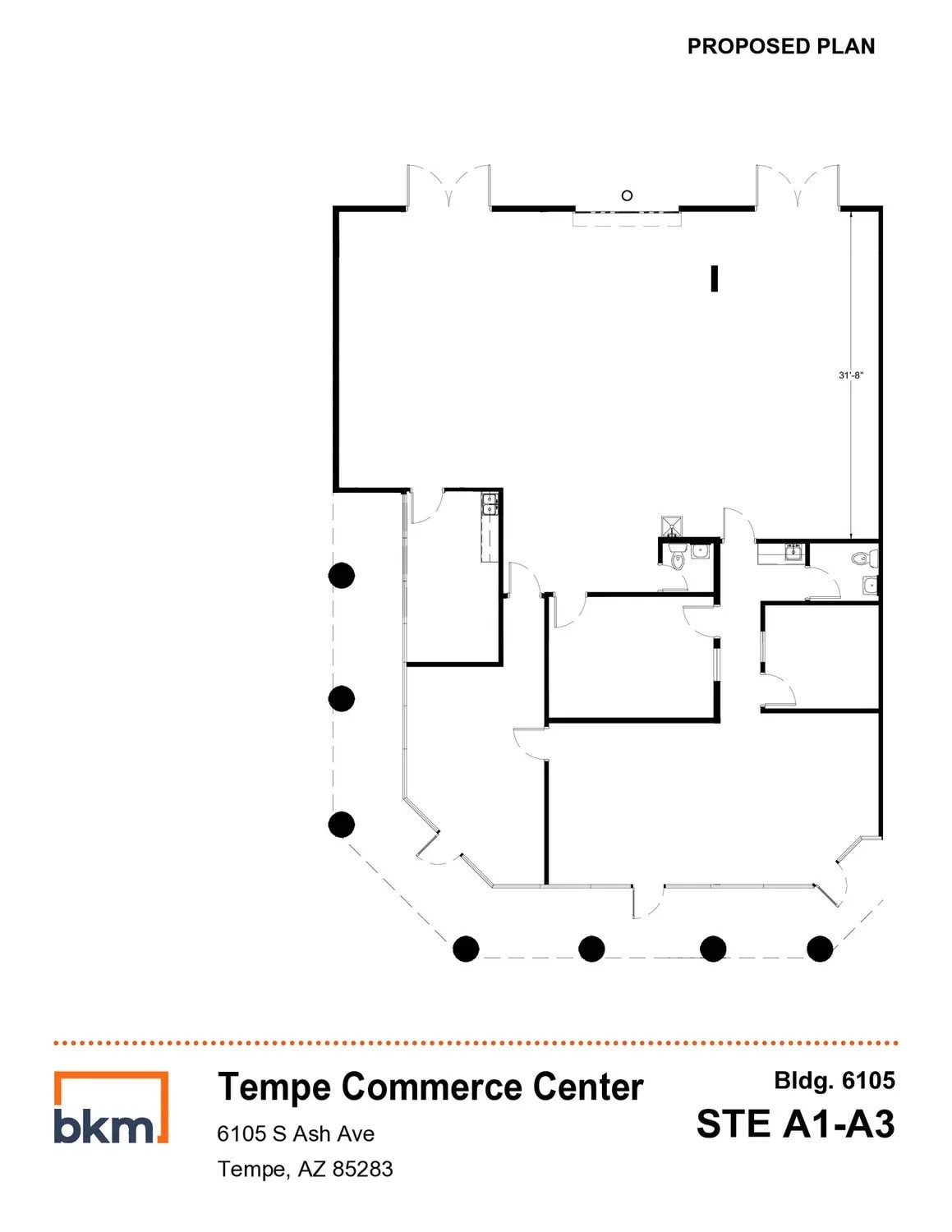 6105 S Ash Ave, Tempe, AZ for lease Floor Plan- Image 1 of 1