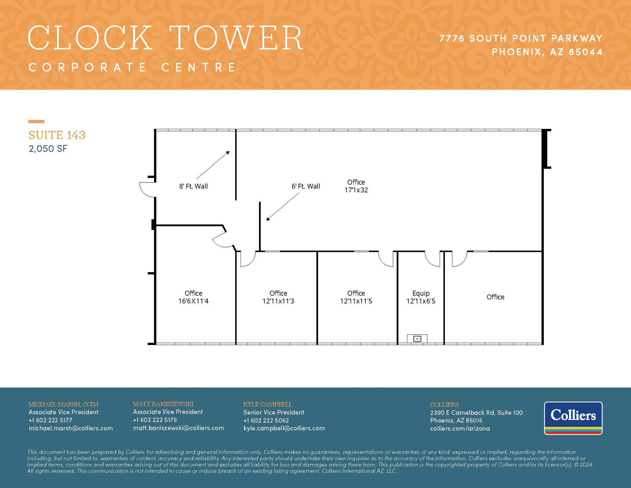 7776 S Pointe Pky W, Phoenix, AZ for lease Floor Plan- Image 1 of 1