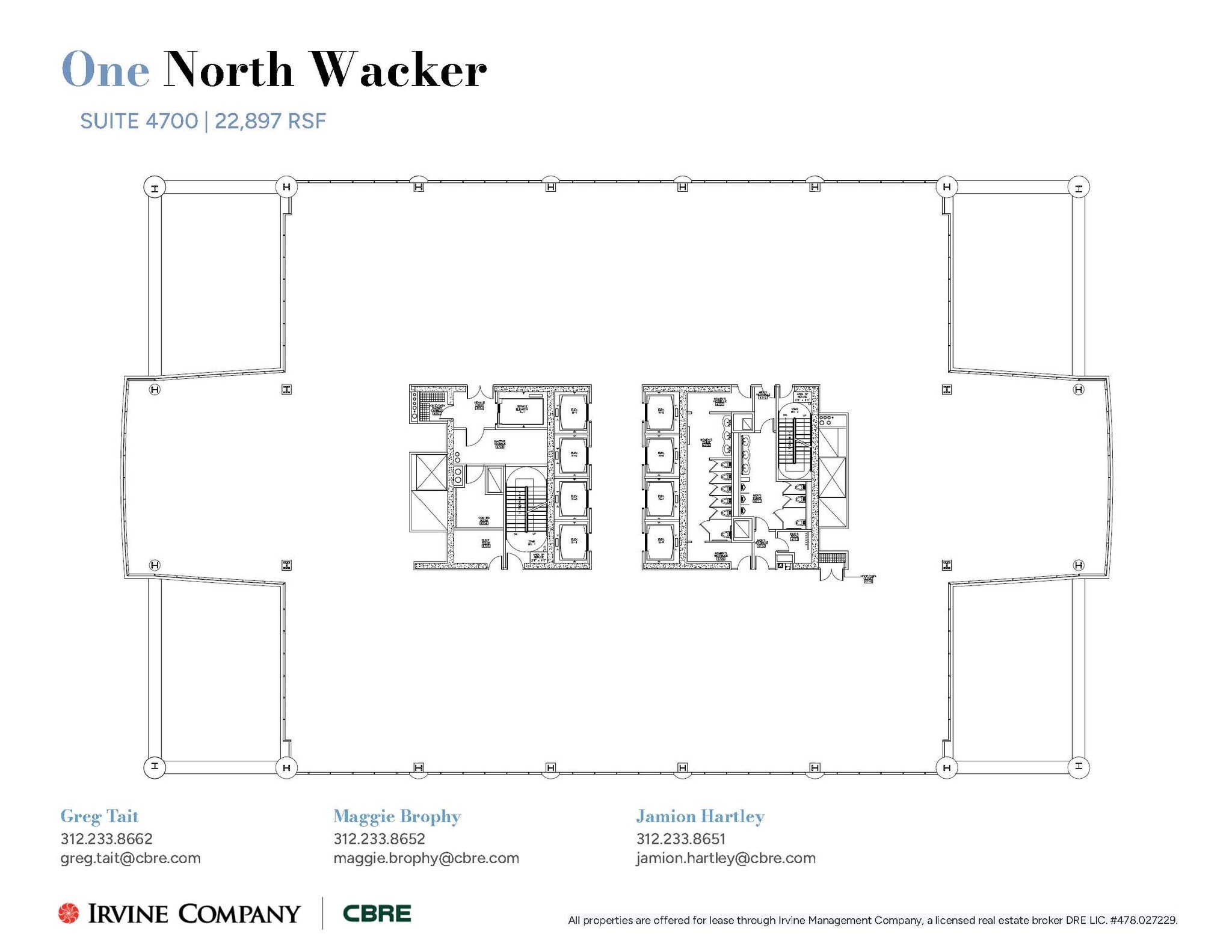 1 N Wacker, Chicago, IL for lease Floor Plan- Image 1 of 1