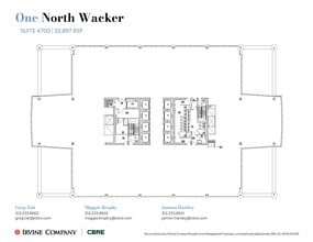 1 N Wacker, Chicago, IL for lease Floor Plan- Image 1 of 1