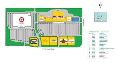 11011-11123 E 71st St, Tulsa, OK for lease Site Plan- Image 1 of 1
