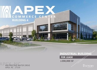 More details for 600 Pristine Water Dr, Apex, NC - Industrial for Sale