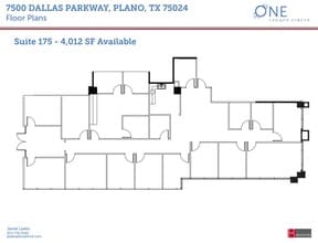 7500 Dallas Pky, Plano, TX for lease Floor Plan- Image 1 of 1