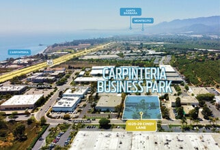 1027 Cindy Ln, Carpinteria, CA - AERIAL  map view