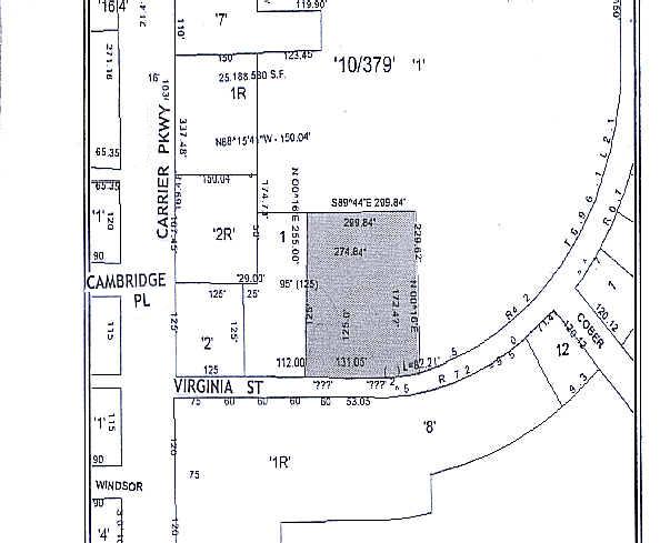 2100 Virginia Drive, Grand Prairie, TX for lease - Plat Map - Image 2 of 9