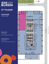 525 W Van Buren St, Chicago, IL for lease Floor Plan- Image 2 of 3