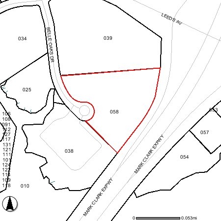 4390 Belle Oaks Dr, North Charleston, SC for lease - Plat Map - Image 2 of 17