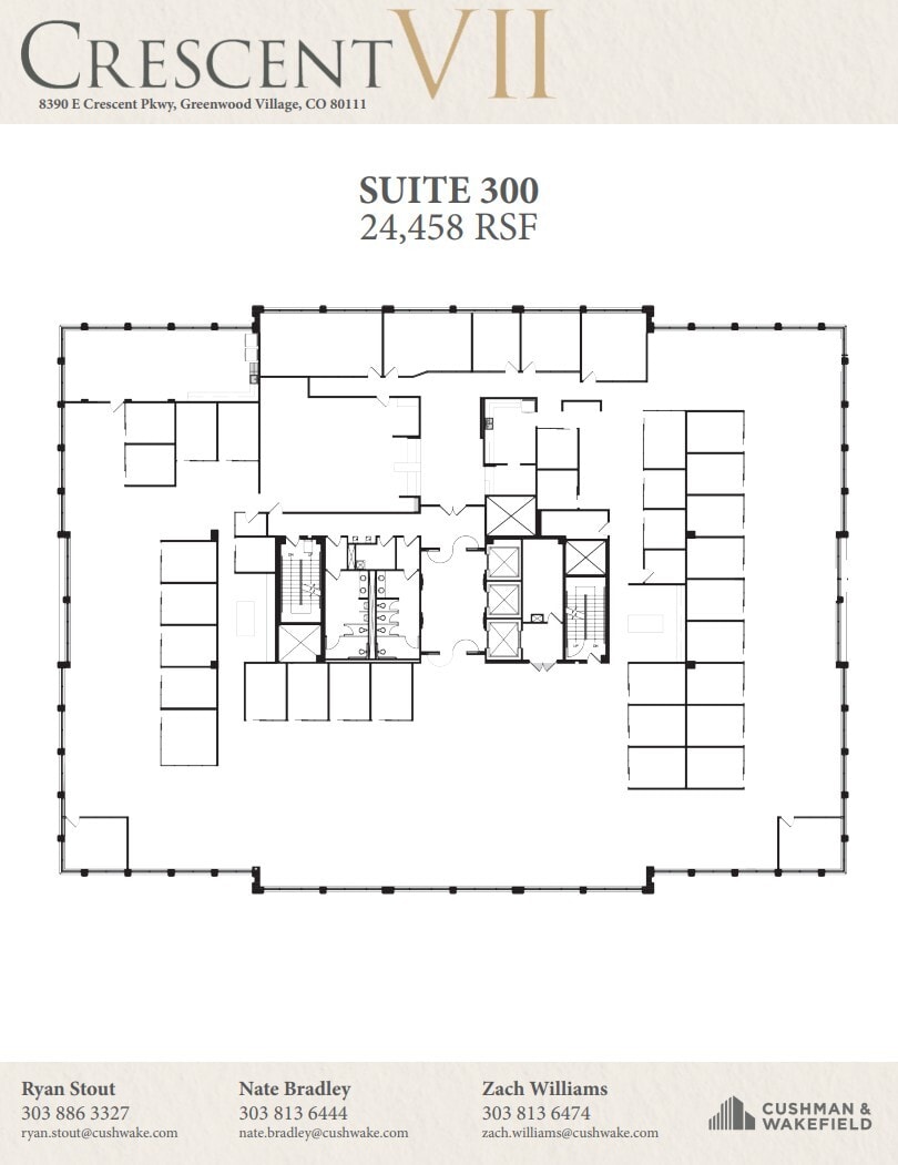 8390 E Crescent Pky, Greenwood Village, CO for lease Floor Plan- Image 1 of 1